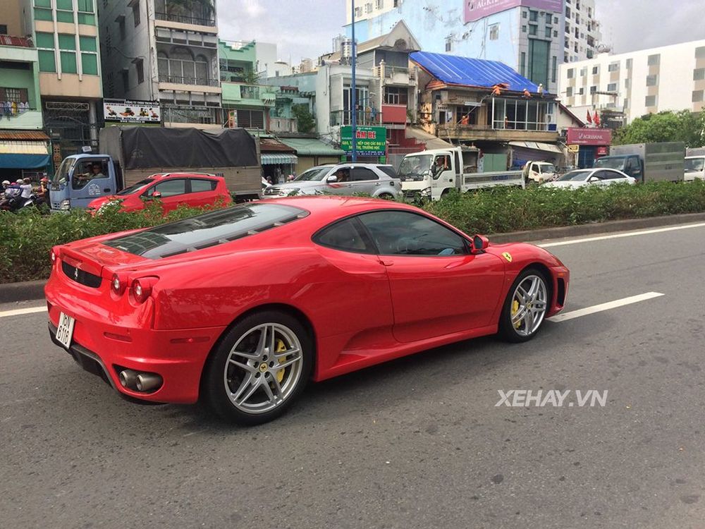 Ferrari F430 mang biển Hải Phòng bất ngờ xuất hiện tại trung tâm TP.HCM