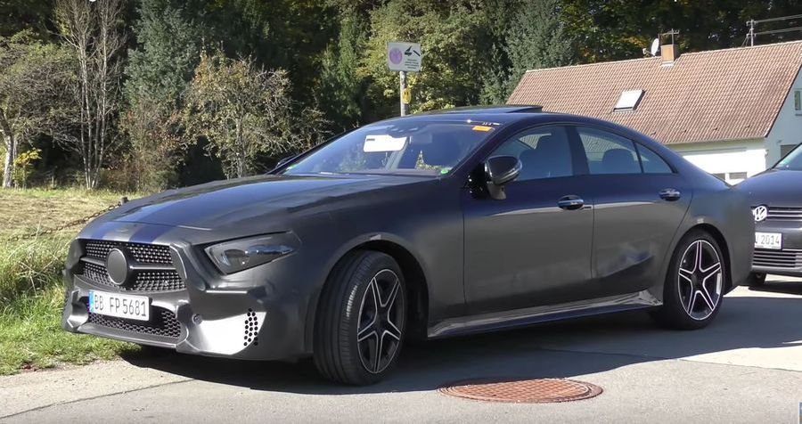 Mercedes-Benz CLS 2018 có thể được vén màn tại Los Angeles 2017