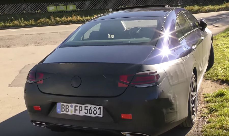 Mercedes-Benz CLS 2018 có thể được vén màn tại Los Angeles 2017
