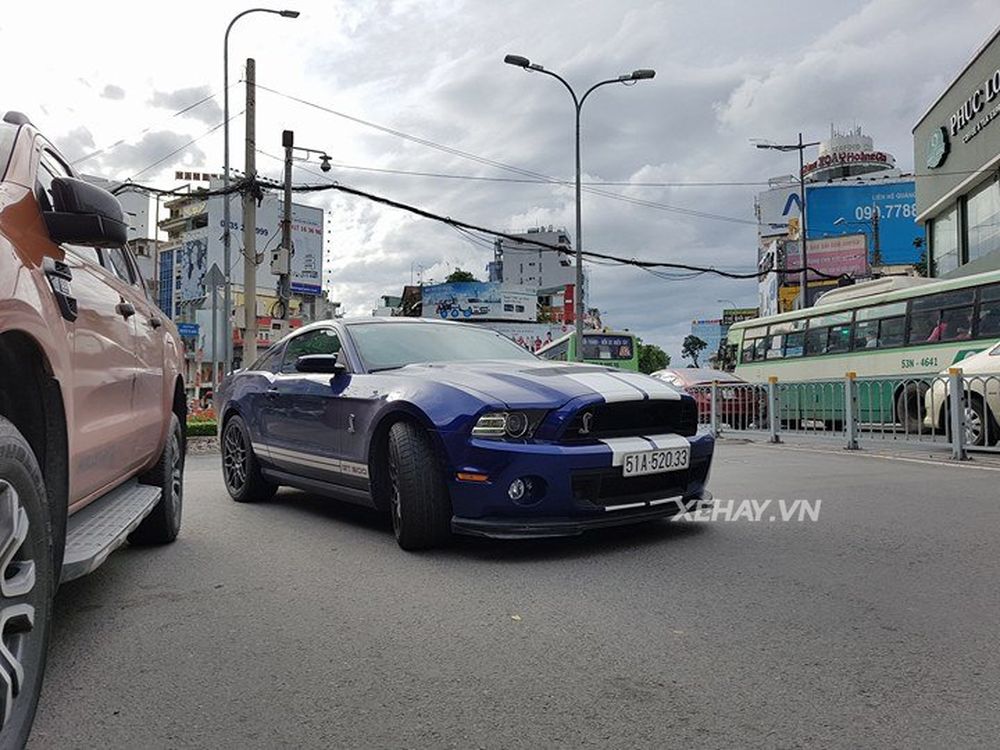 TP.HCM: Ford Shelby GT500 bất ngờ xuất hiện trên phố sau thời gian dài 