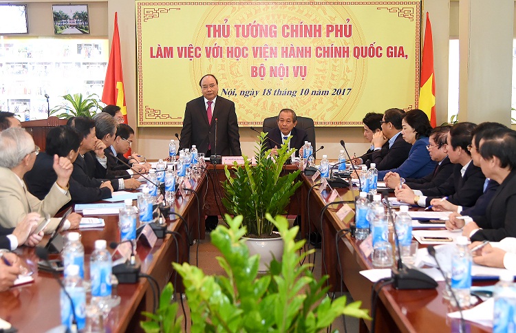 Học viện Hành chính Quốc gia cần đi đầu trong việc tinh gọn bộ máy
