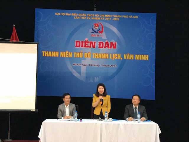 Diễn đàn Thanh niên Thủ đô thanh lịch, văn minh