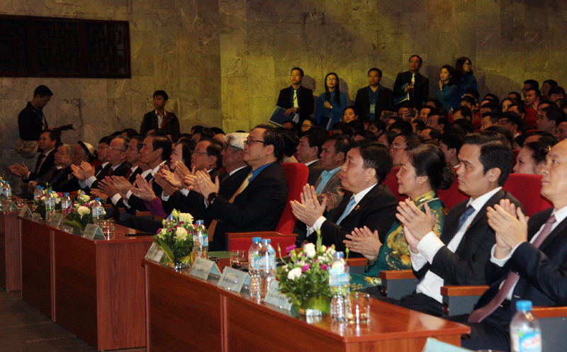 [Chùm ảnh] Đại hội đại biểu Đoàn TN Hà Nội lần thứ XV vinh dự đón tiếp các vị lãnh đạo Trung ương, thành phố