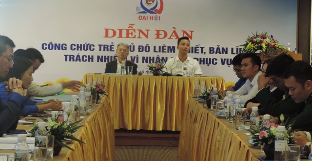 Xây dựng hình ảnh công chức trẻ Thủ đô liêm khiết, bản lĩnh, trách nhiệm vì nhân dân phục vụ