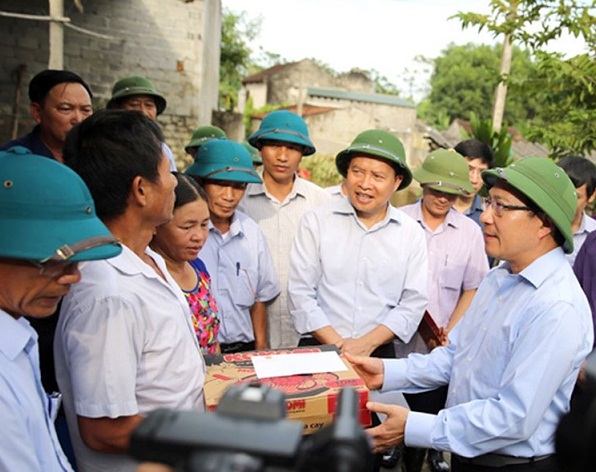 Phó Thủ tướng chỉ đạo khắc phục hậu quả mưa lũ tại Thanh Hóa