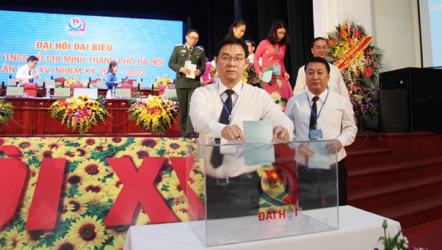 Đại hội Đoàn Thành phố Hà Nội lần thứ 15 thành công tốt đẹp