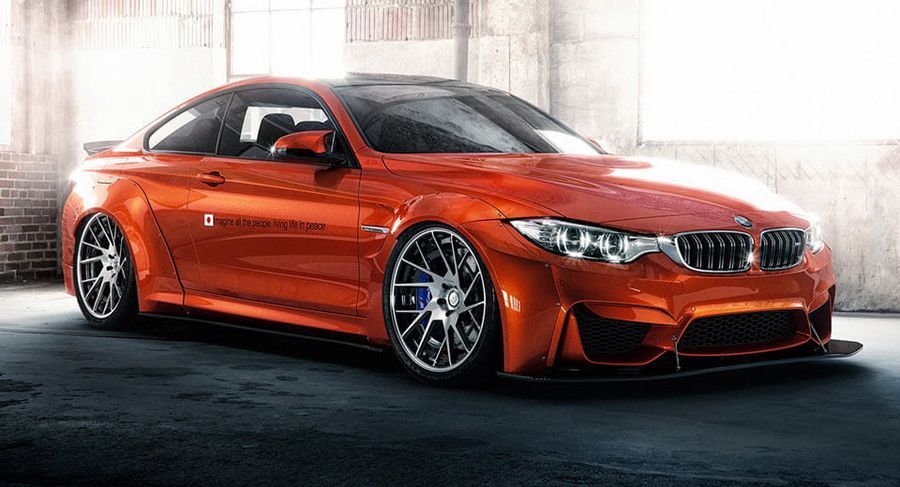 BMW M4 Coupe gây chú ý với bộ thân rộng từ Liberty Walk