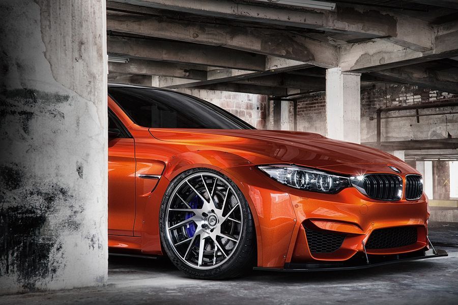 BMW M4 Coupe gây chú ý với bộ thân rộng từ Liberty Walk