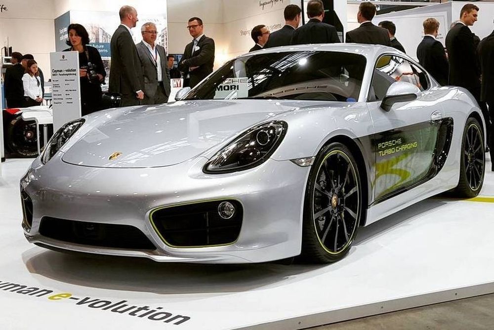 Porshce Cayman EV concept tăng tốc từ 0-100km/h chỉ trong 3.3 giây