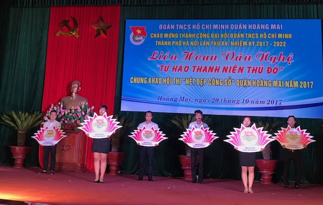 Đoàn thanh niên quận Hoàng Mai tự hào thanh niên Thủ đô