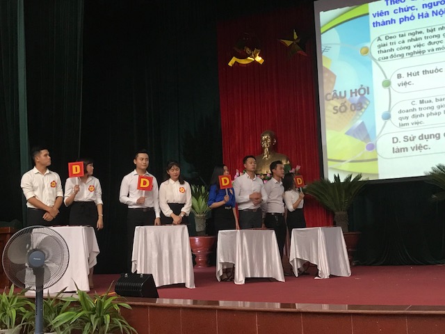 Đoàn thanh niên quận Hoàng Mai tự hào thanh niên Thủ đô