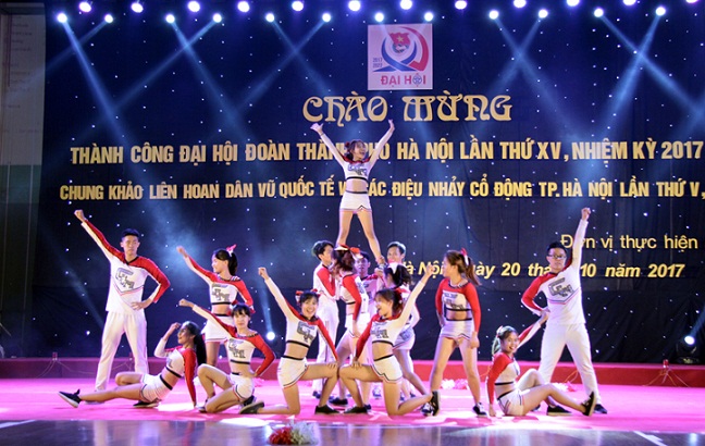 [Chùm ảnh] Hân hoan chào mừng thành công Đại hội Đoàn Thành phố Hà Nội lần thứ XV nhiệm kỳ 2017- 2022