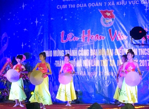 Tuổi trẻ Ba Vì liên hoan văn nghệ chào mừng thành công Đại hội Đoàn thành phố Hà Nội