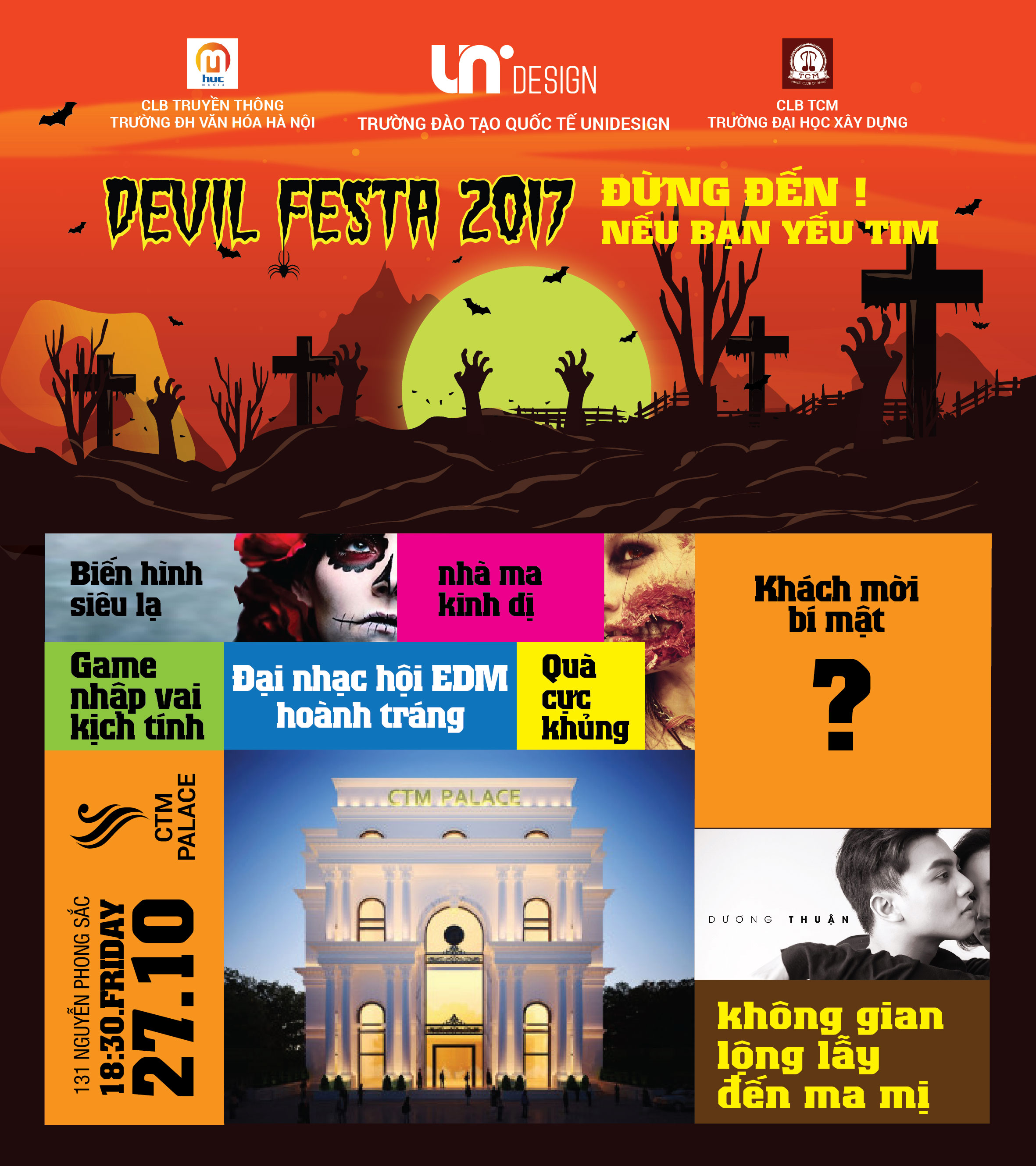 Halloween Devil Festa 2017 hứa hẹn nhiều bất ngờ