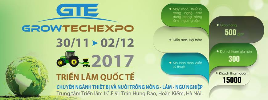Triển lãm Thiết bị và Công nghệ chế biến Nông - Lâm - Thủy sản 2017