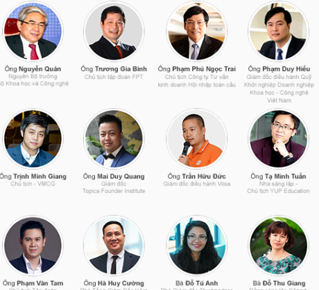 Gặp gỡ quỹ đầu tư, chuyên gia tại Lễ vinh danh Startup Việt 2017