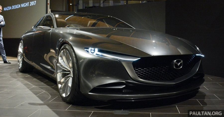 Mazda khoe sự quyến rũ của Vision Coupe Concept tại Tokyo 2017