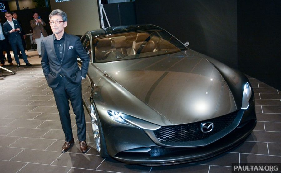 Mazda khoe sự quyến rũ của Vision Coupe Concept tại Tokyo 2017