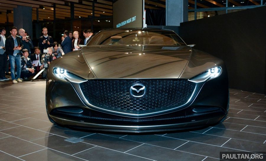 Mazda khoe sự quyến rũ của Vision Coupe Concept tại Tokyo 2017