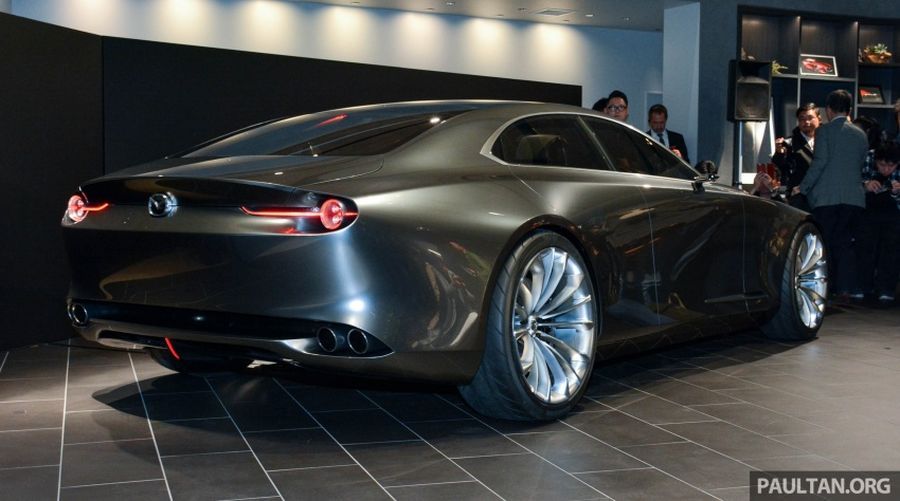 Mazda khoe sự quyến rũ của Vision Coupe Concept tại Tokyo 2017