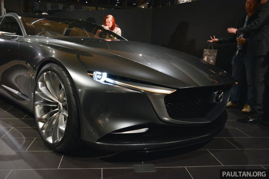 Mazda khoe sự quyến rũ của Vision Coupe Concept tại Tokyo 2017