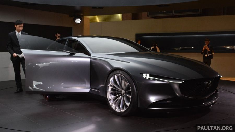 Mazda khoe sự quyến rũ của Vision Coupe Concept tại Tokyo 2017