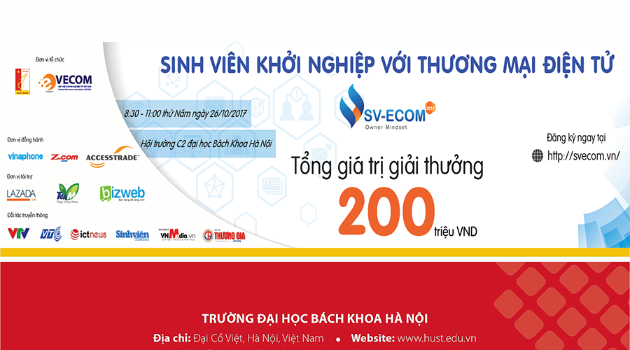 Sinh viên khởi nghiệp với Thương mại điện tử
