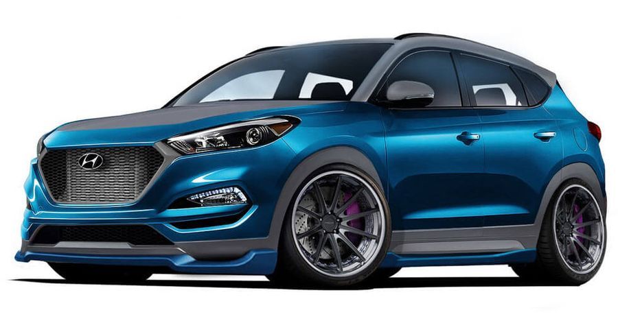 Hyundai Tucson Sport Concept sẽ được ra mắt tại Triển lãm xe độ SEMA