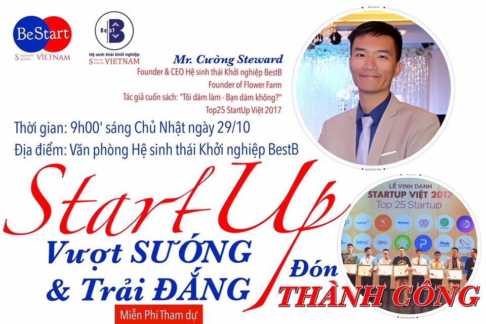 Top25 StartUp Việt tiêu biểu 2017 chia sẻ chuyện khởi nghiệp