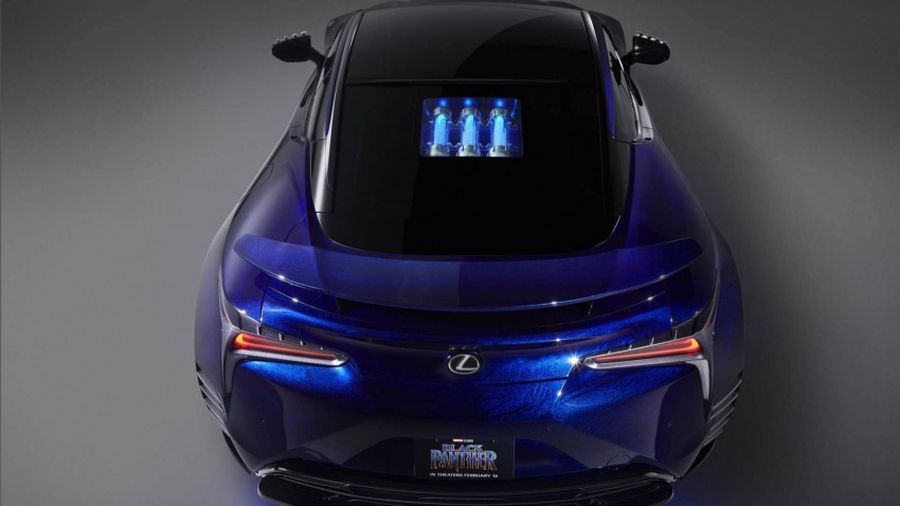 Lexus LC 500 phiên bản Black Panther chỉ có 100 chiếc trên thế giới