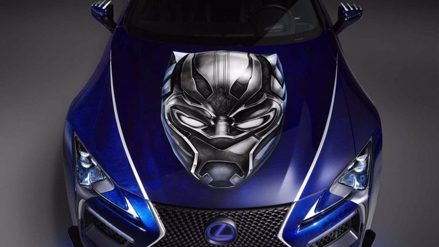 Lexus LC 500 phiên bản Black Panther chỉ có 100 chiếc trên thế giới