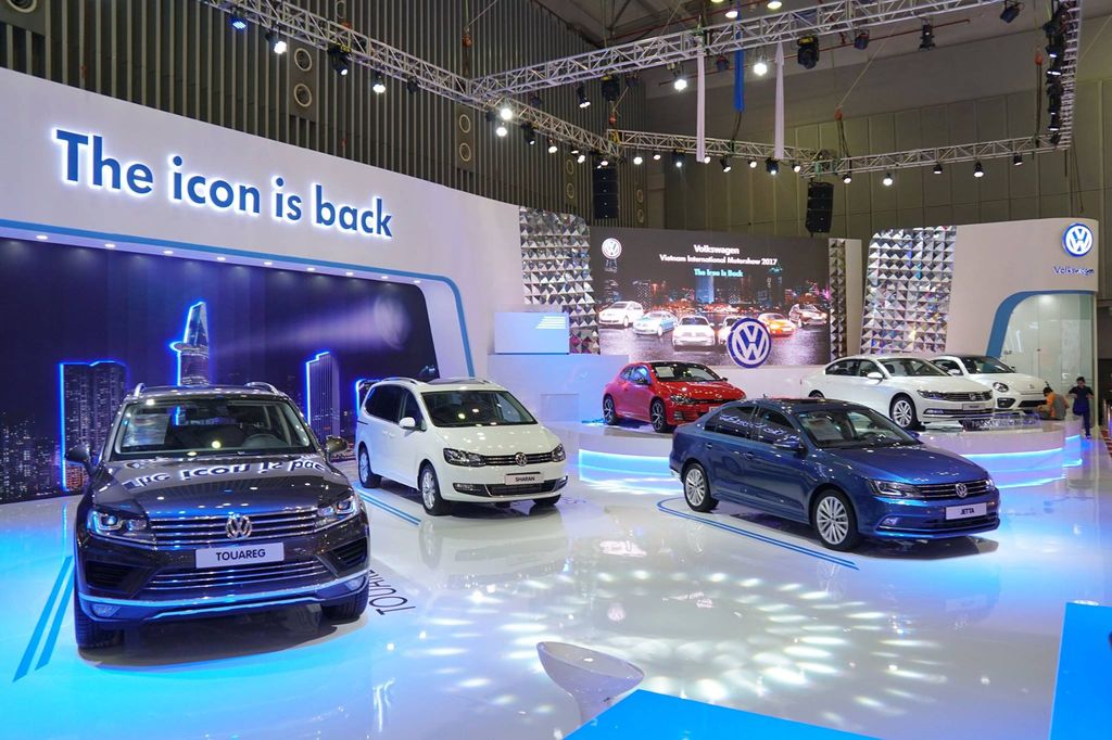 [VIMS 2017] Khám phá gian hàng Volkswagen với các mẫu xe từ trung cấp tới cao cấp
