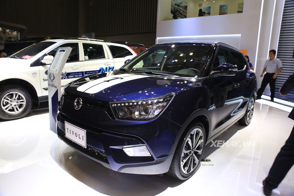 [VIMS 2017] Ssangyong gây chú ý với mẫu SUV cỡ trung hoàn toàn mới G4 Rexton 2018