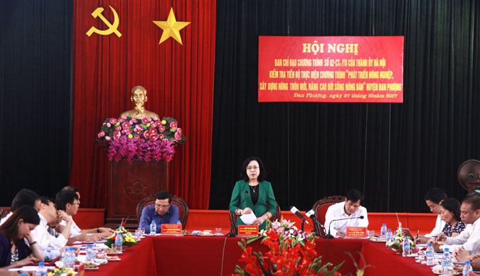 Huyện đạt chuẩn NTM đầu tiên của Hà Nội: Tự hào nhưng không được tự hài lòng
