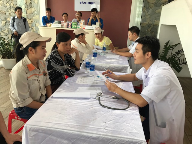 1000 đoàn viên thanh niên công nhân được khám bệnh, phát thuốc miễn phí