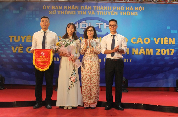 Quận Hoàn Kiếm giành giải Nhất Hội thi tuyên truyền viên, báo cáo viên về Cải cách hành chính