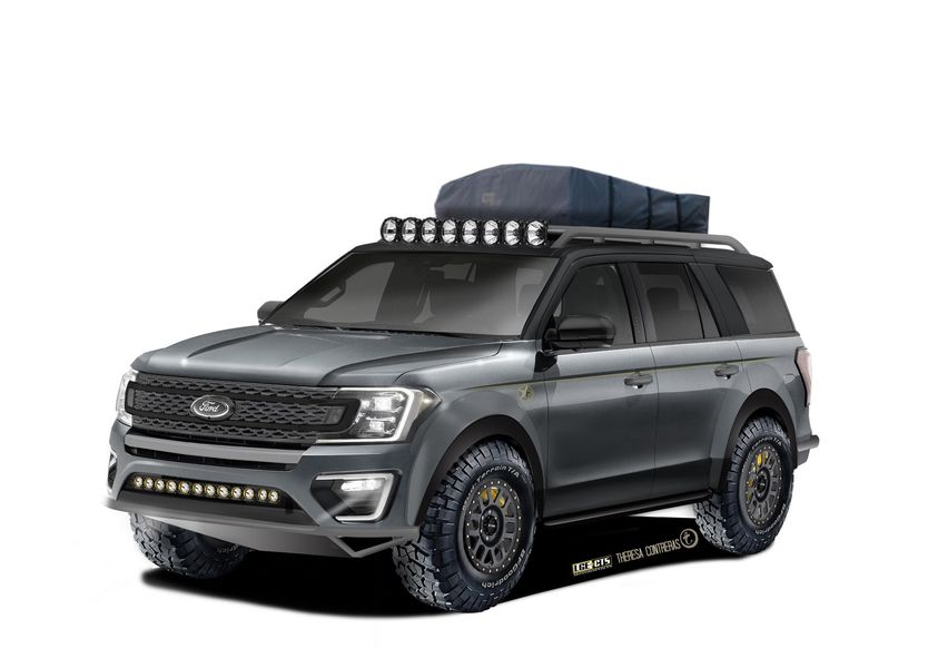 Ford sẽ trưng bày những bản độ cực chất của Expedition tại Triển lãm xe độ SEMA 2017