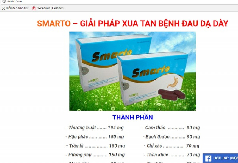 Phạt 2 công ty quảng cáo thực phẩm chức năng công dụng như thuốc chữa bệnh