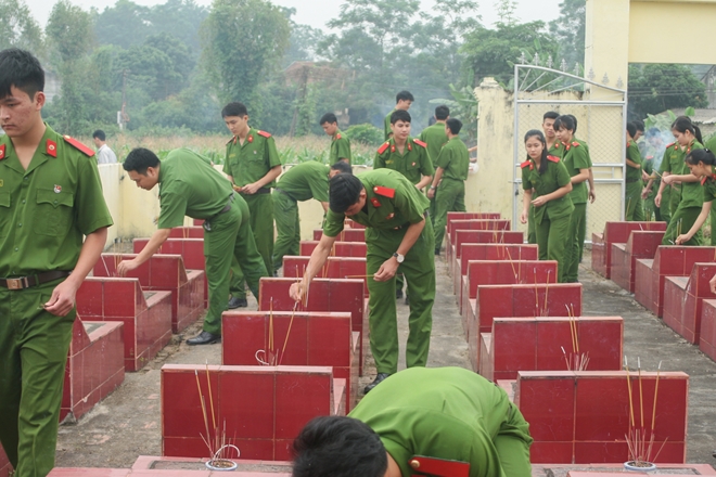 Chuyến đi ý nghĩa của tuổi trẻ Đại học Phòng cháy chữa cháy