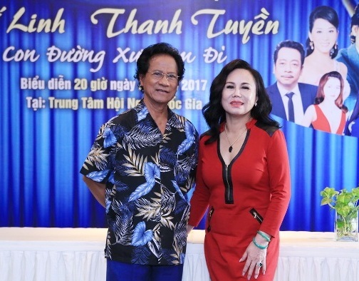 Chế Linh, Thanh Tuyền muốn mang đến cho khán giả Hà Nội món quà âm nhạc bất ngờ và thú vị