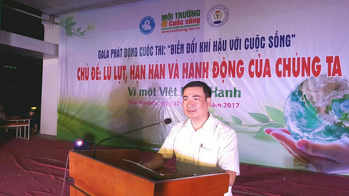 Gala phát động cuộc thi “Chung tay với ứng phó với biến đổi khí hậu” tại trường Đại học Thái Nguyên