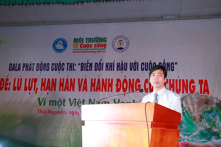 Gala phát động cuộc thi “Chung tay với ứng phó với biến đổi khí hậu” tại trường Đại học Thái Nguyên