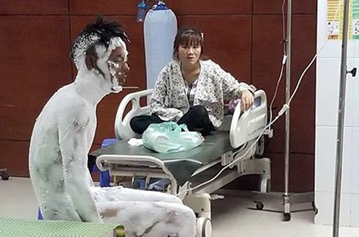 Bắc Ninh: Buồn chán cuộc sống, nam thanh niên đổ xăng tự thiêu
