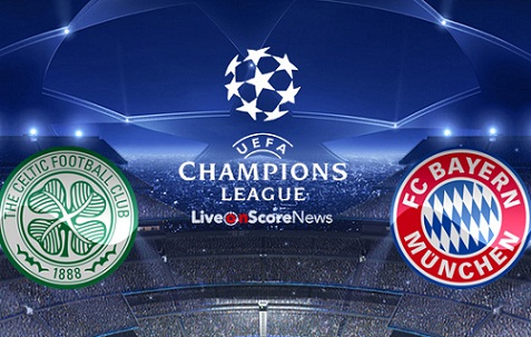 02h45 ngày 1/11, sân Celtic Park, Celtic vs Bayern Munich