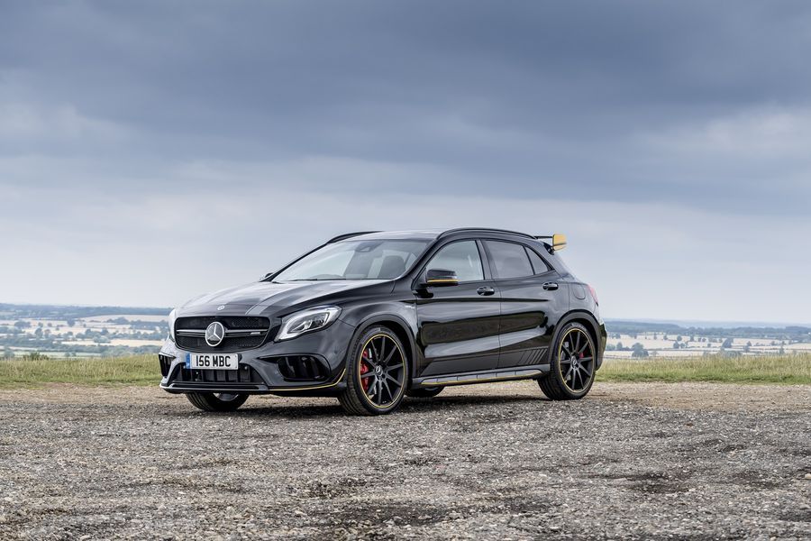 Mercedes-AMG GLA 45 Yellow Night Edition mới trông khá giống với GLA 45 Edition 1