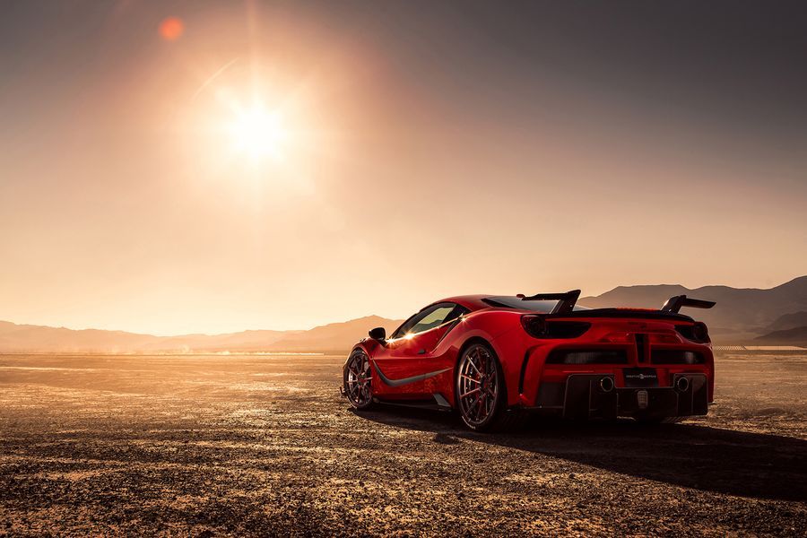 Siêu xe Ferrari 488 GTB trở nên đặc biệt hơn nhờ Creative Bespoke