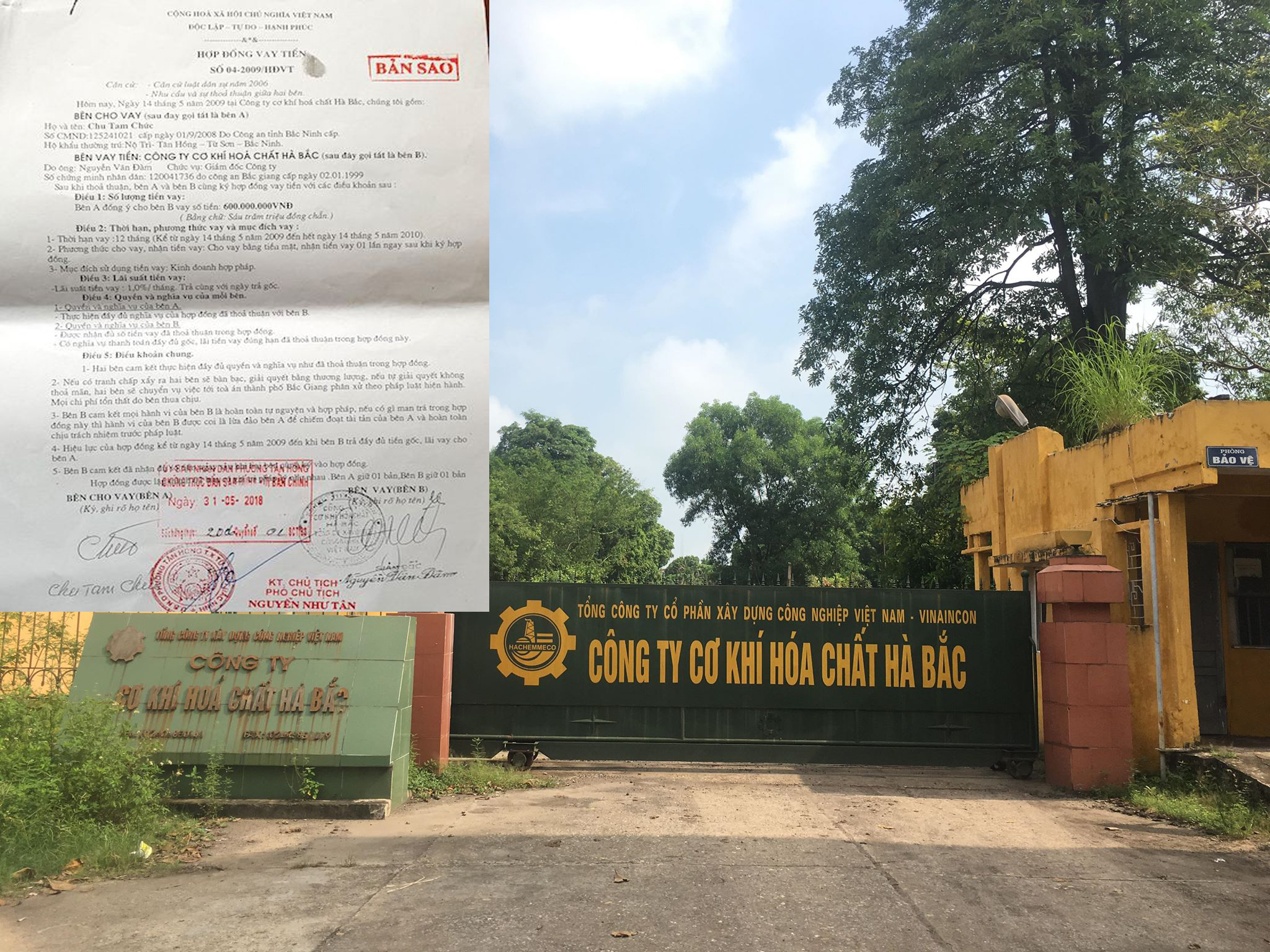 Bắc Giang: Công ty cơ khí hoá chất Hà Bắc “hành xử