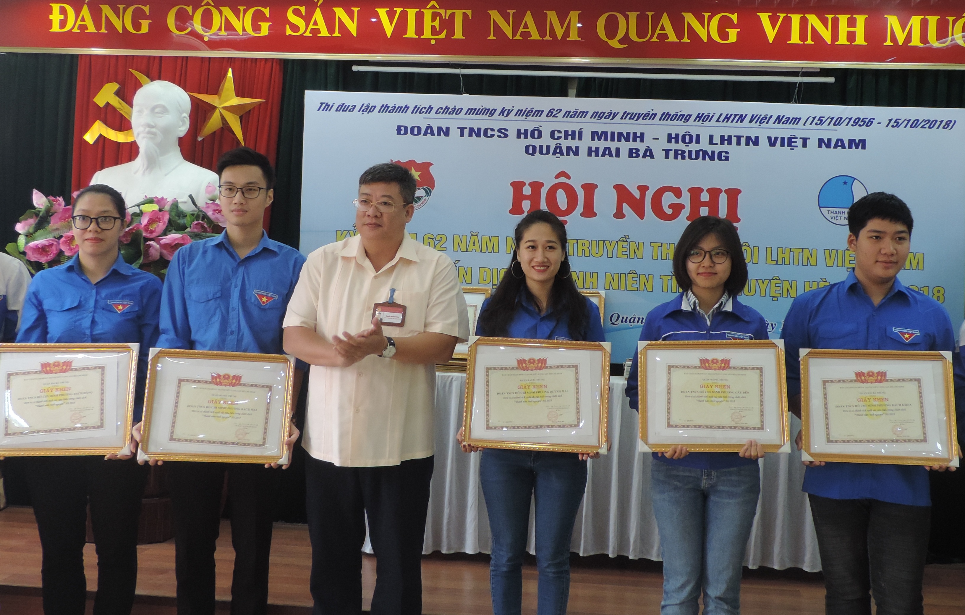 Tuổi trẻ quận Hai Bà Trưng đảm nhận 30 công trình, phần việc thanh niên