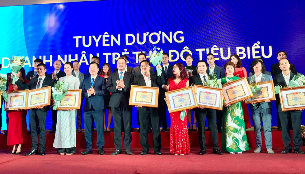 Vinh danh những doanh nhân trẻ Thủ đô tiêu biểu năm 2018