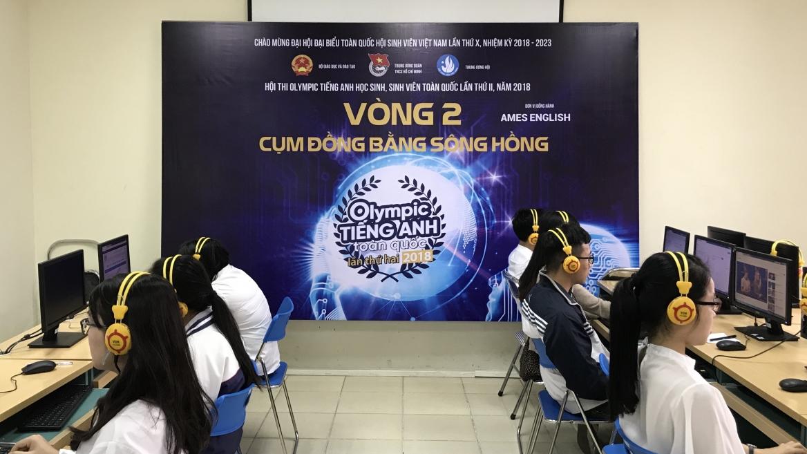 Vòng 2 hội thi Olympic tiếng Anh học sinh, sinh viên toàn quốc 2018